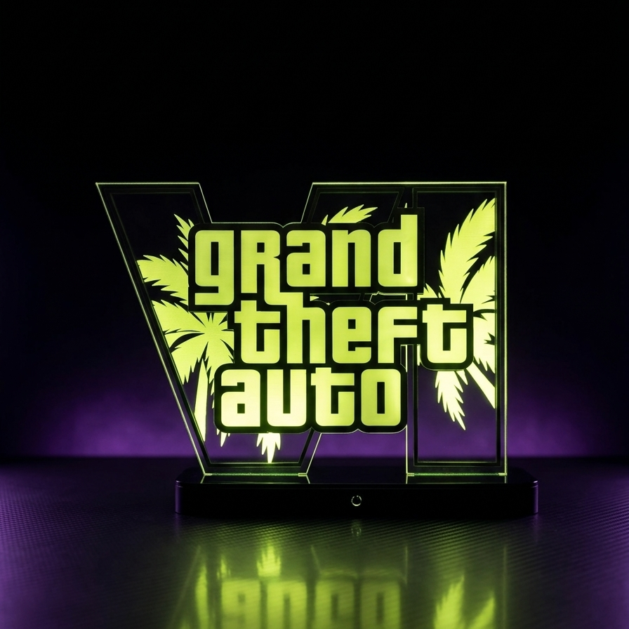 Every GTA fan deserves a setup that stands out. Upgrade your desk with a premium RGB lamp inspired by the game you love. Shop now before it's sold out.