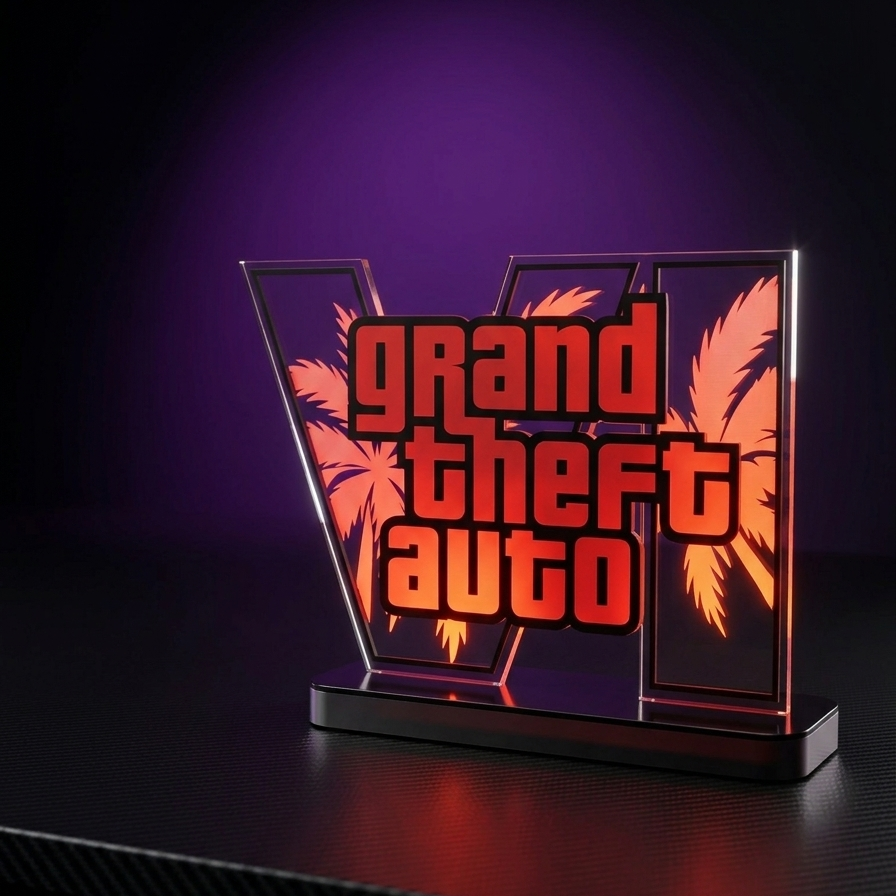 Every GTA fan deserves a setup that stands out. Upgrade your desk with a premium RGB lamp inspired by the game you love. Shop now before it's sold out.